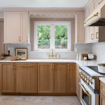 Parisian Charm: A Modern Vintage Kitchen