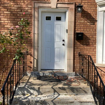 B5 Guardian Security Storm Door Installation / Before