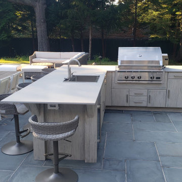 Super ready and functional for entertaining outdoors in Sag Harbor