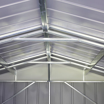 THE ARROW COMMANDER™ SERIES STEEL STORAGE SHEDS
