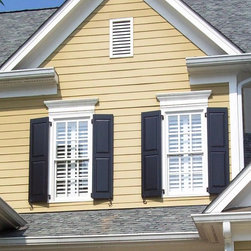 Wood Shutters - Raised panel - Windows