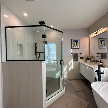 Luxurious and Modern Primary Bathroom