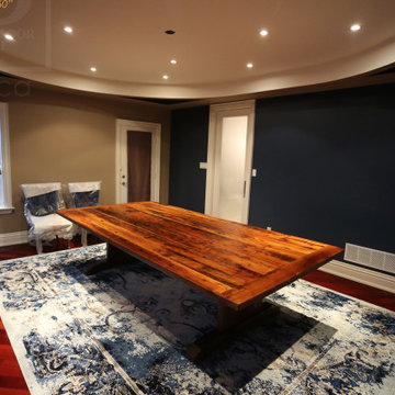 Trestle Tables made from Reclaimed Wood