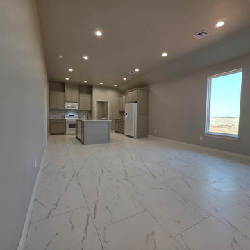 Separate dining area