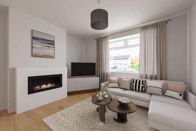 Virtual Renovation Lounge/Dining Room Midlothian