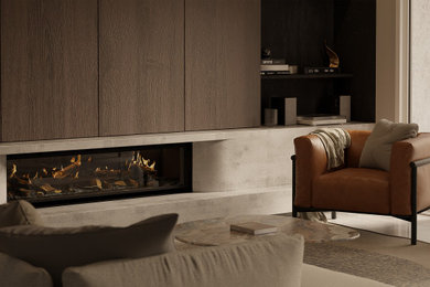 LE1550 Holographic Electric Fireplace