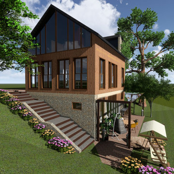 Bank Barn Renovation ( Residential) Academic
