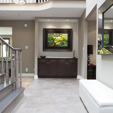 wet bar area