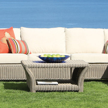 Outdoor Wicker Coffee Table