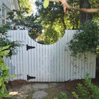 shabby chic chicken coop and potting shed - farmhouse