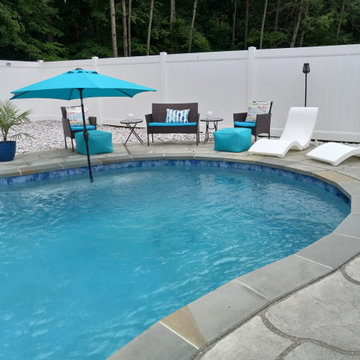 Swimming Pool Build in Hughesville, MD - DA - Wise Pool & Spa