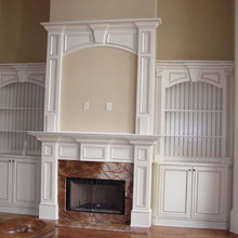 Trim work & Fireplace Mantels