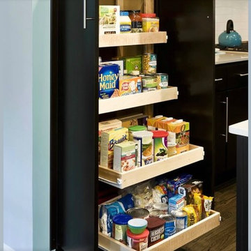 Pantries and storage ideas.