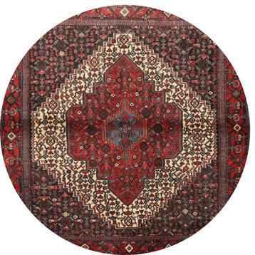 Ahgly Company Indoor Round Traditional Area Rugs, 3' Round