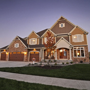 Craftsman Home With Indoor Sports Court