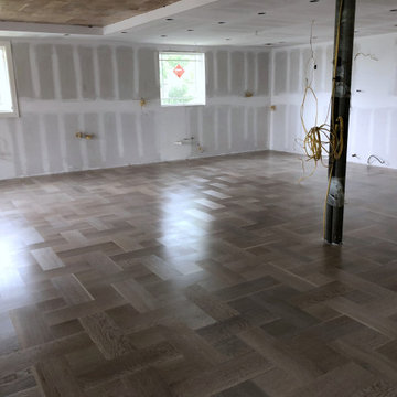 NORTHPORT:  BASKET WEAVE RIFT & QUARTERED WHITE OAK FINISHED WITH WOCA OILS