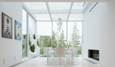 Casas Houzz: Una elegante vivienda ¡de 900 m²! en Moscú