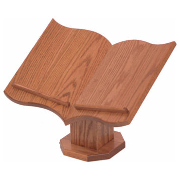 Amish Made Oak Bible Stand, Michael's Cherry Stain