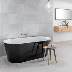 Hamlin Silver Porcelain Stone Tile - Products