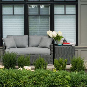 Bretton Slim love seat - Brad's house
