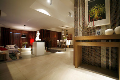 Inspiration for a zen home design remodel in Other