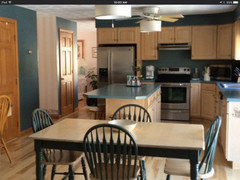 kitchen wall colors with maple cabinets