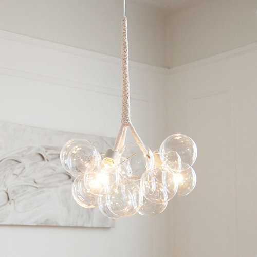 modern glam chandelier