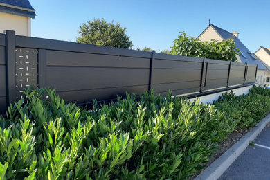 nstallation portail coulissant motorisé, portillon & clôtures en aluminium-