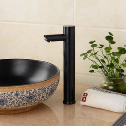 Antique Brass Black Bronze Bathroom Sink Tap Automatic Faucet T0280 - Bathroom Sink Faucets