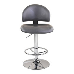 Modern Jacob Adjustable Bar Stool | Grey (Set of 2) - Bar Stools And Counter Stools