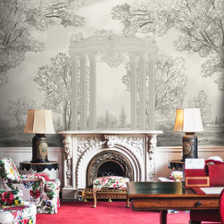 Greek Retreat: Classic Wallpaper for Rooms, Customised - Wallpaper