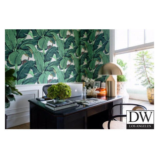 Beverly Hills Martinique Banana Leaf Wallpaper - Coastal - Los Angeles - by Designer Wallcoverings | Houzz UK Beverly Hills Martinique Banana Leaf Wallpaper - Coastal - Los Angeles - by Designer Wallcoverings | Houzz UK