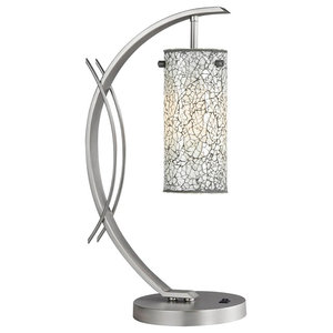 Woodbridge Lighting 19371CBRLE Table Lamp Brushed Brass
