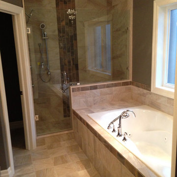 Custom bathrooms, showers, whirlpool tubs, ceramic showers ceramic whirlpools, p