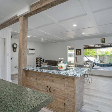 Ugly Garage/Playroom turns into a cozy In-Law