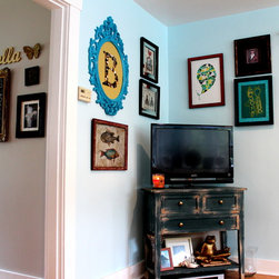 eclectic wall gallery - Artwork