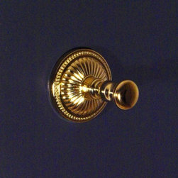 Cristal et Bronze 4110 Etoile de Paris Wall Mounted Robe Hook - Robe & Towel Hooks