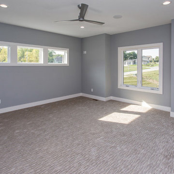 1 1/2 Story Moern Prairie Plan #66118