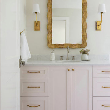 Cottage core girls bathroom