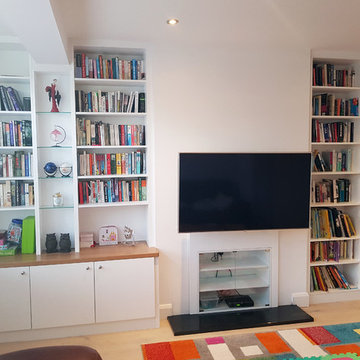 Living book shelves and base units