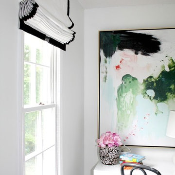 Cordless Roman Shades by Emily Clark