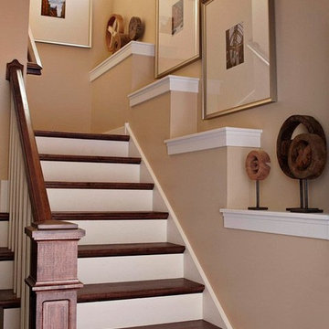 staircase wall decorating ideas