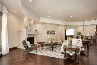 Inspiration for a large timeless living room remodel in Sacramento