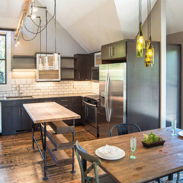 Rustic Contemporary Downtown Multi-Level Home