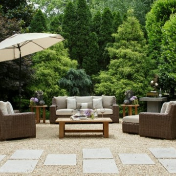 Cozy Outdoor Living Room