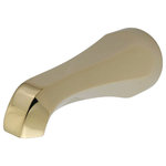 Kingston Brass - Kingston Brass Tub Faucet Spout, Polished Brass - High Quality Brass Construction