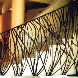 Custom Iron Stair Railings - Products