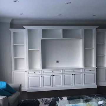 Profile D Cabinets in Snow White