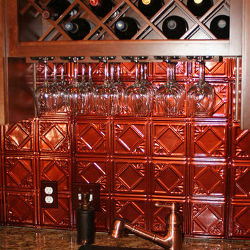 Gorgeous Bar Backsplash