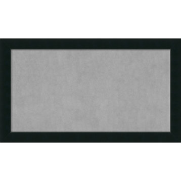 Framed Magnetic Board, Corvino Black Wood, 47x27